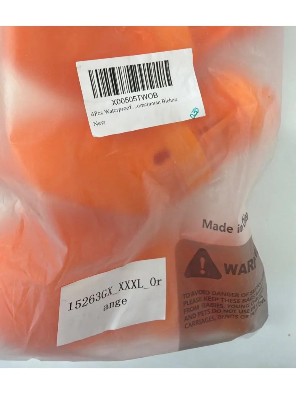 N/A 4pcs waterproof